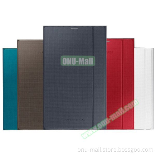 Official Business Book Leather Case Cover for Samsung Galaxy Tab S 8.4 with Sleep Function